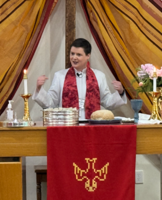 Rev. Angela Wells Preaching